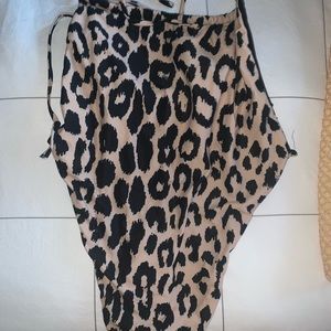 Cheetah print one piece - cutout